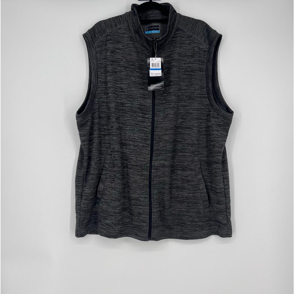PGA Tour Full Zip Vest Mens Sz XL